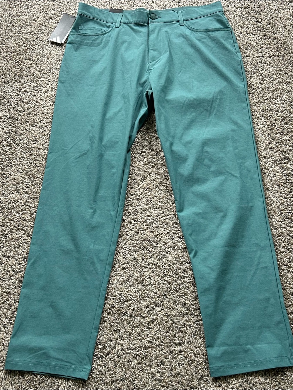 Adidas Ultimate 365 Golf Pants Preloved Teal 5 Pocket Men's Size 32x30 JY1930